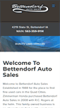 Mobile Screenshot of bettendorfautos.com